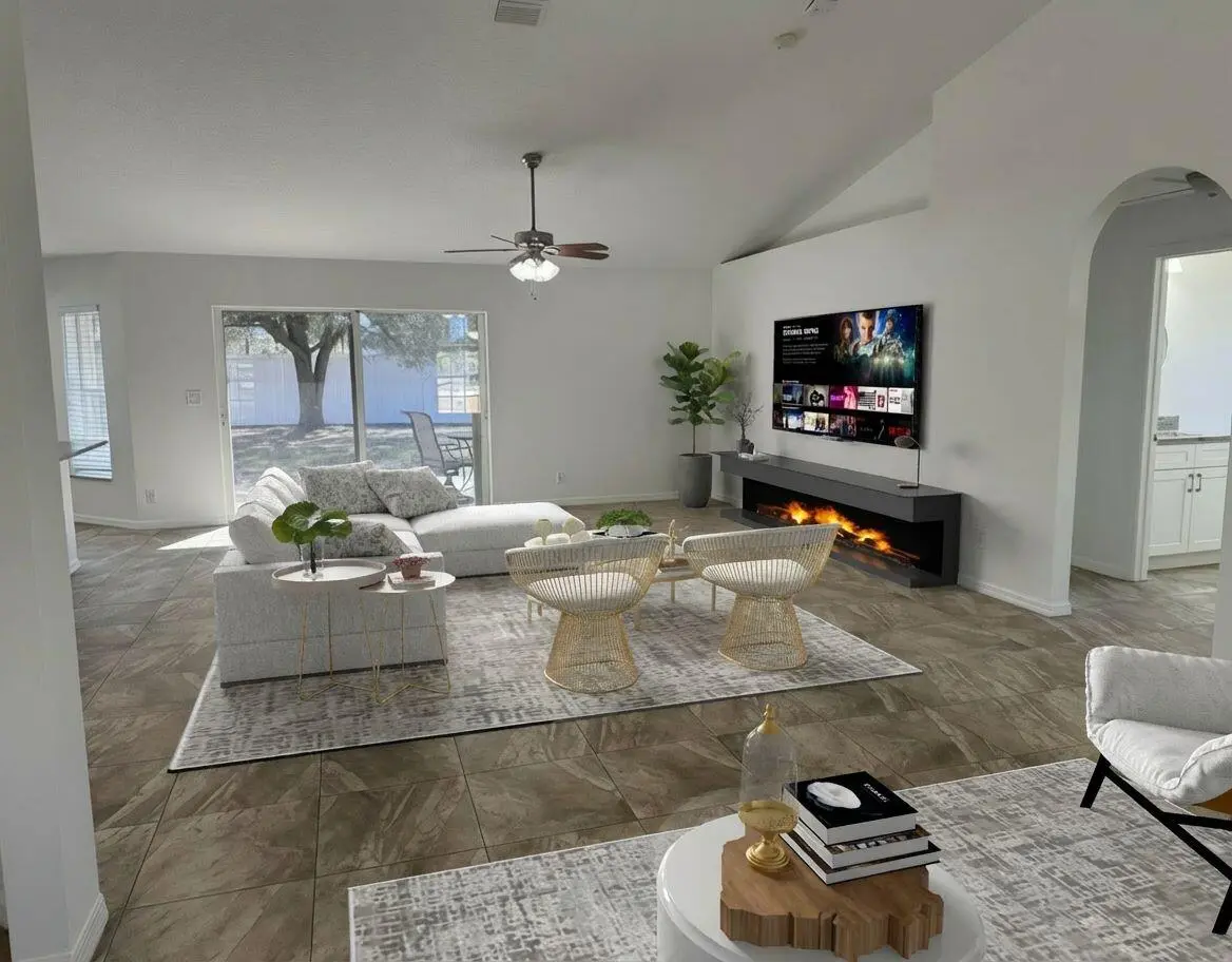 Living Room at 1538 SW Calmar Avenue, Port St. Lucie