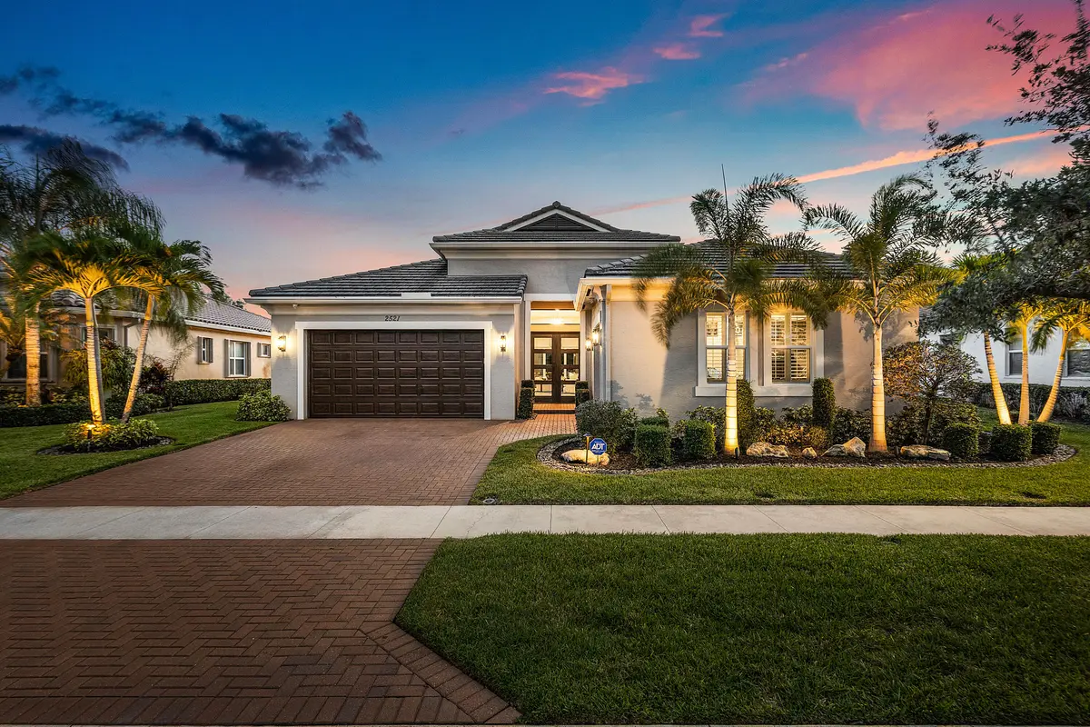 Front House View at 2521 Vicara Court, Royal Palm Beach