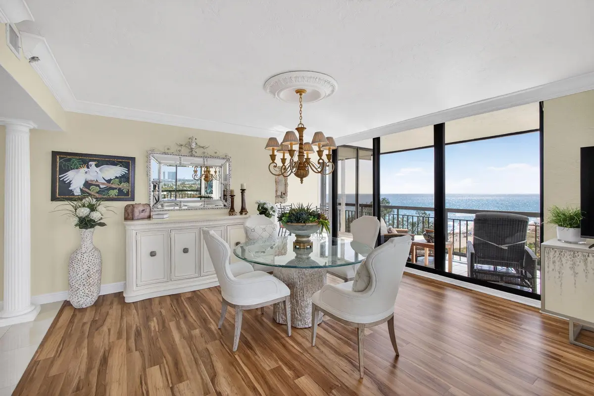 Dining Room at 4000 N Ocean Drive 904, Singer Island