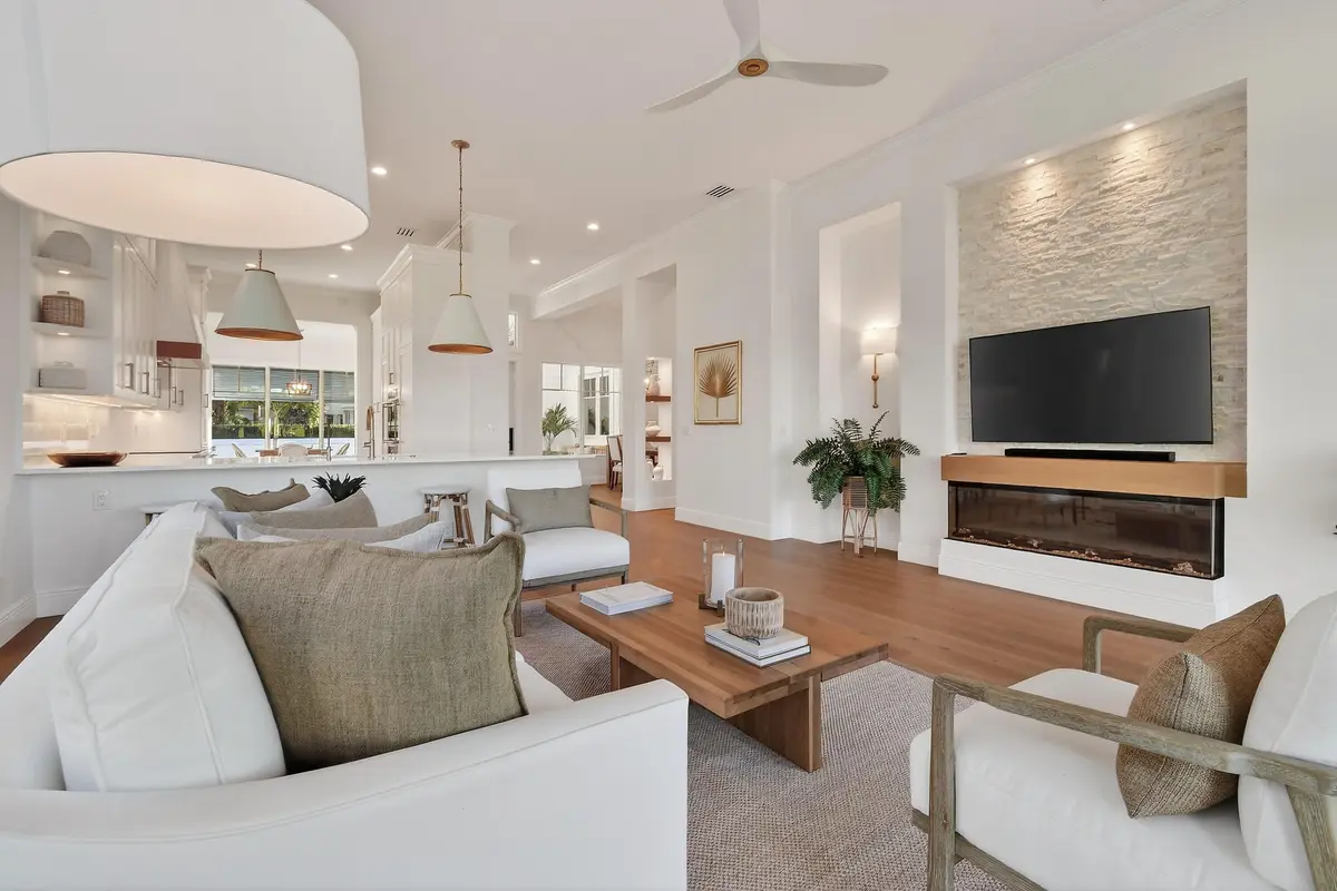 Living room at 135 Terrapin Trail, Jupiter