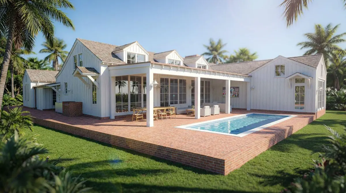 Rear view at 6689 Eastpointe Pines Street, Palm Beach Gardens