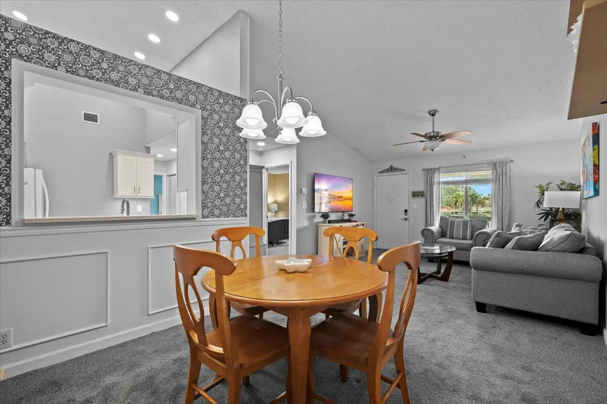 Dining Room at 6552 Chasewood Drive F, Jupiter