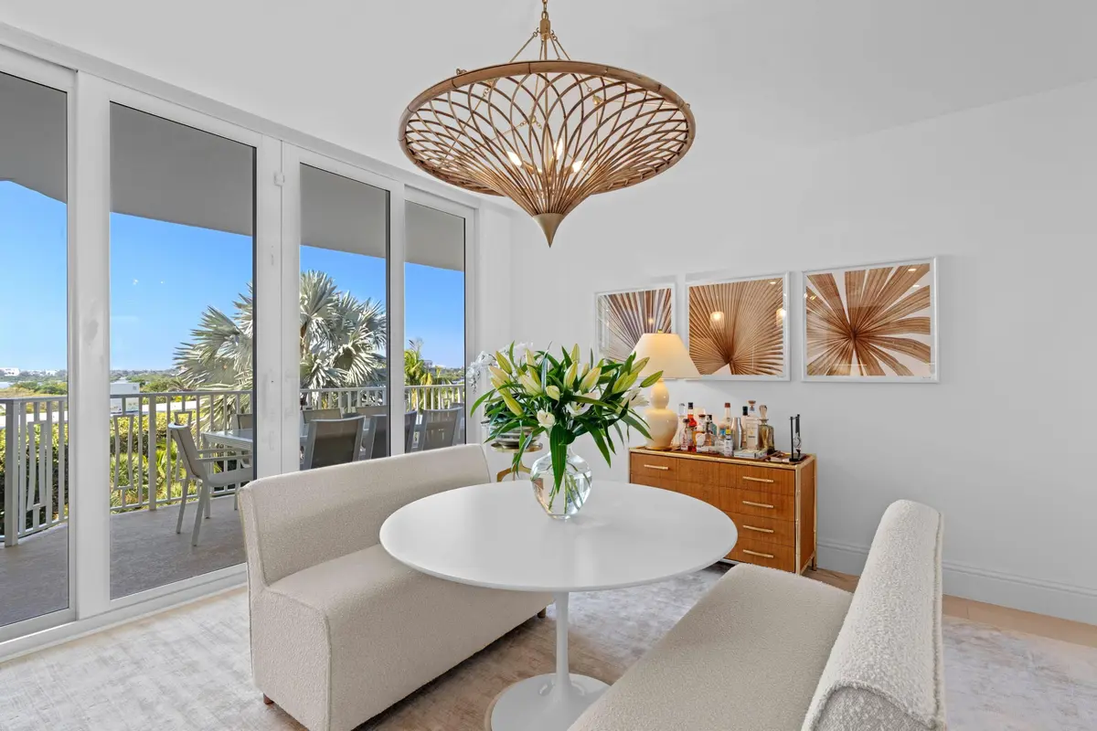 Dining Area at 2500 S Ocean Boulevard 3 A 4, Palm Beach