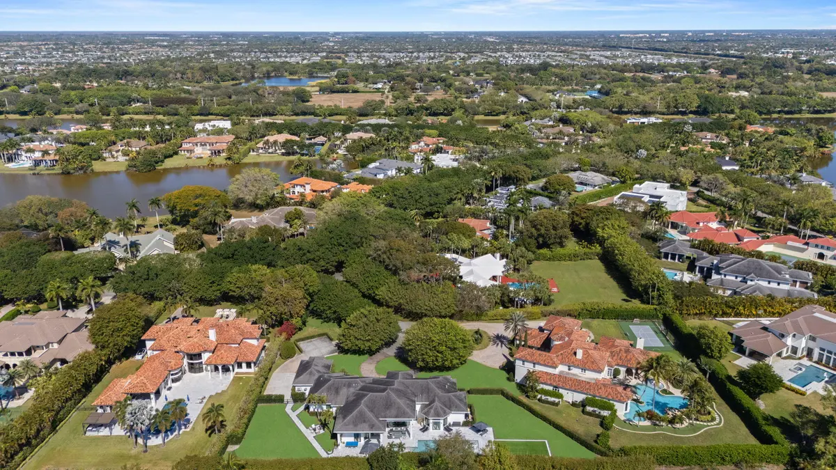 Aerial at 18338 Guardian Circle, Boca Raton