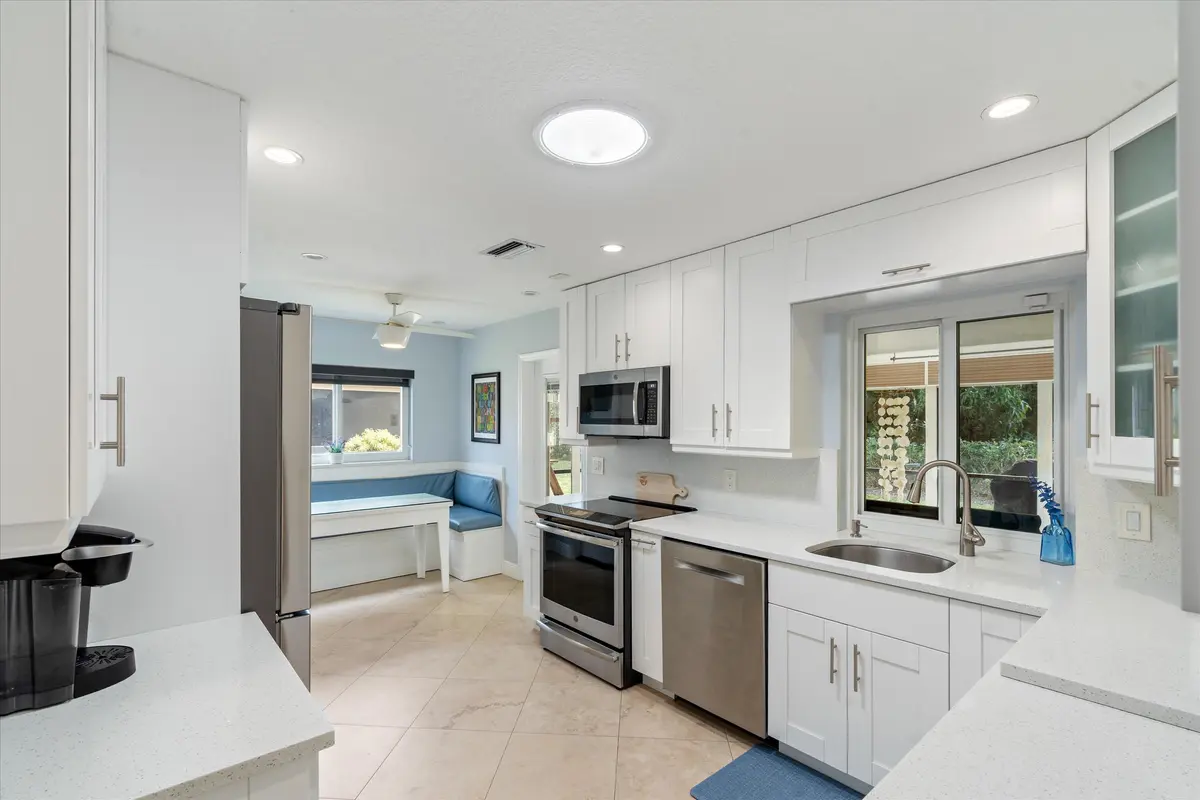 updated kitchen at 6348 Whispering Wind Way, Delray Beach