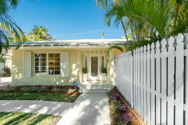 Front Entry at 241 List Road, Palm Beach
