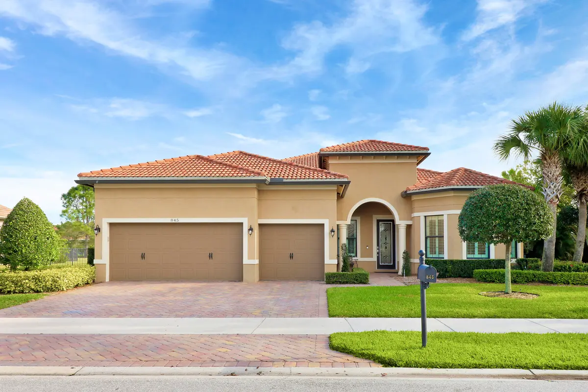 House Front at 845 SW Habitat Lane, Palm City