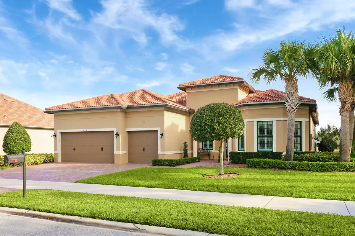 House Entrance at 845 SW Habitat Lane, Palm City