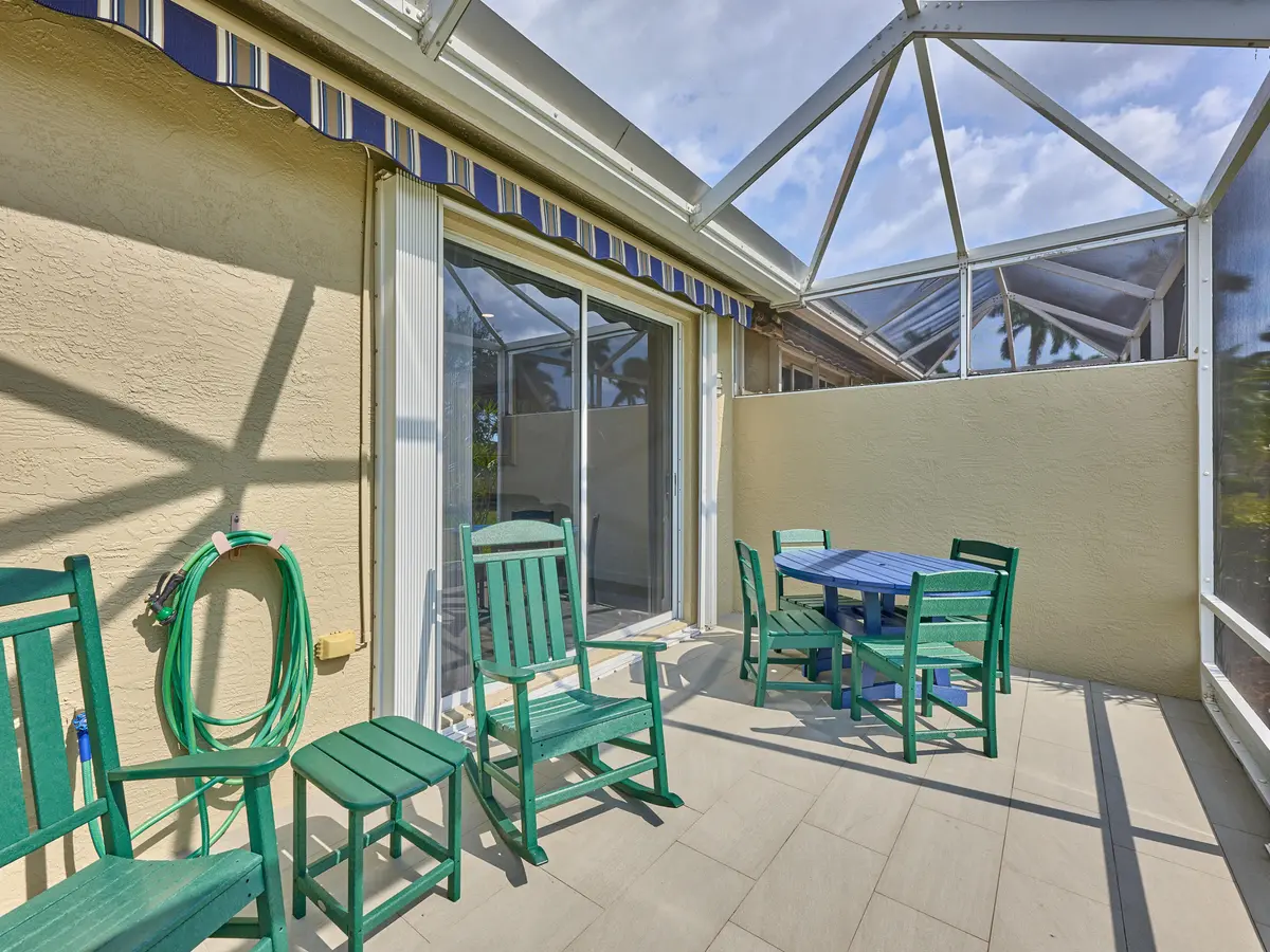 Patio at 5786 Island Reach Lane, Boynton Beach
