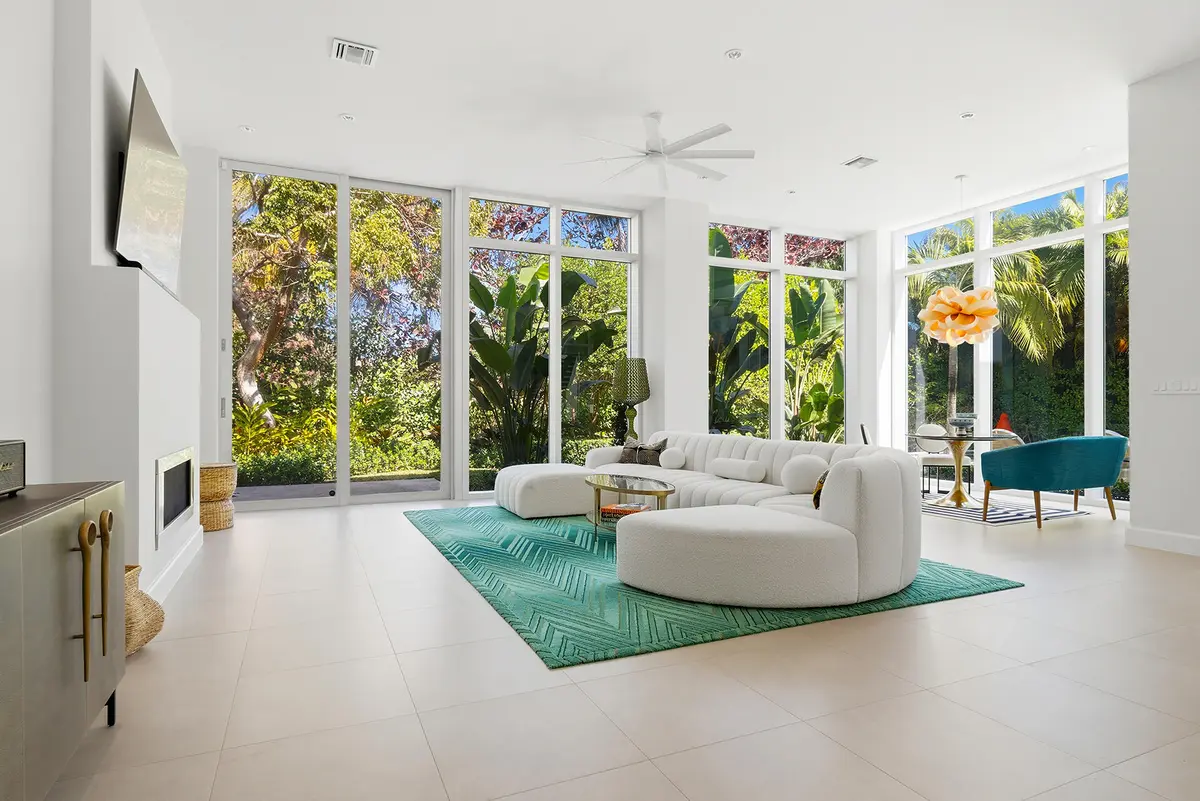 Glorious Living and Dining space at 125 Churchill Road, West Palm Beach