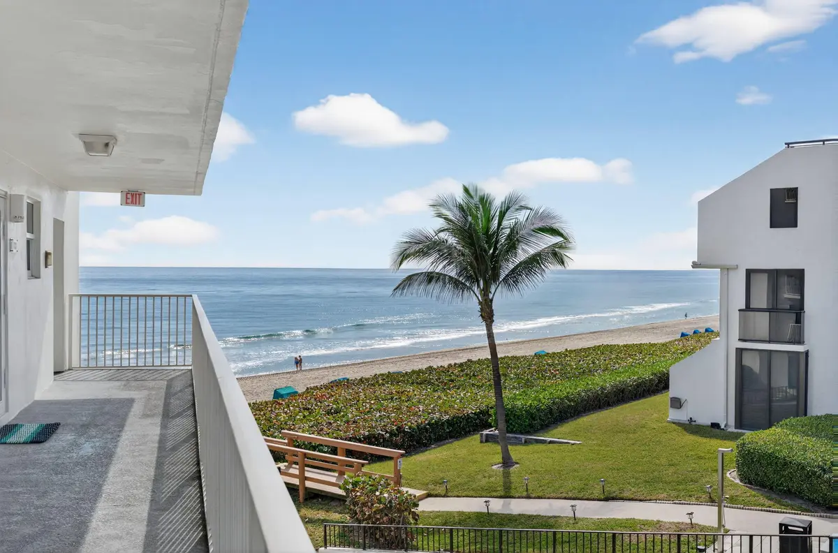Unit Entrance View at 3101 S Ocean Boulevard 302, Highland Beach