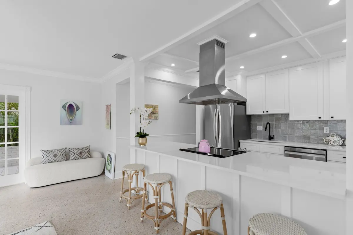 Kitchen Island at 143 Greymon Drive, West Palm Beach