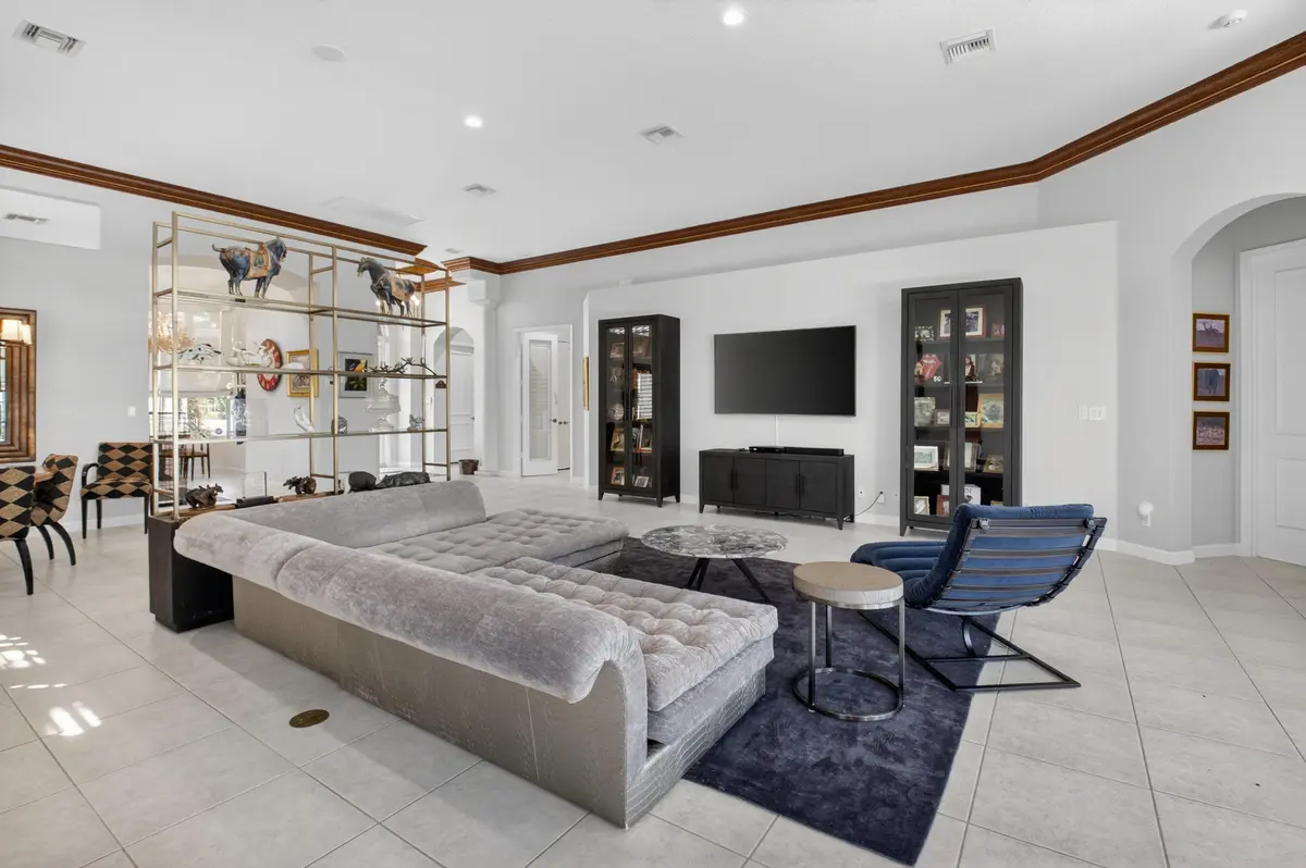 family room at 7961 Trieste Place, Delray Beach