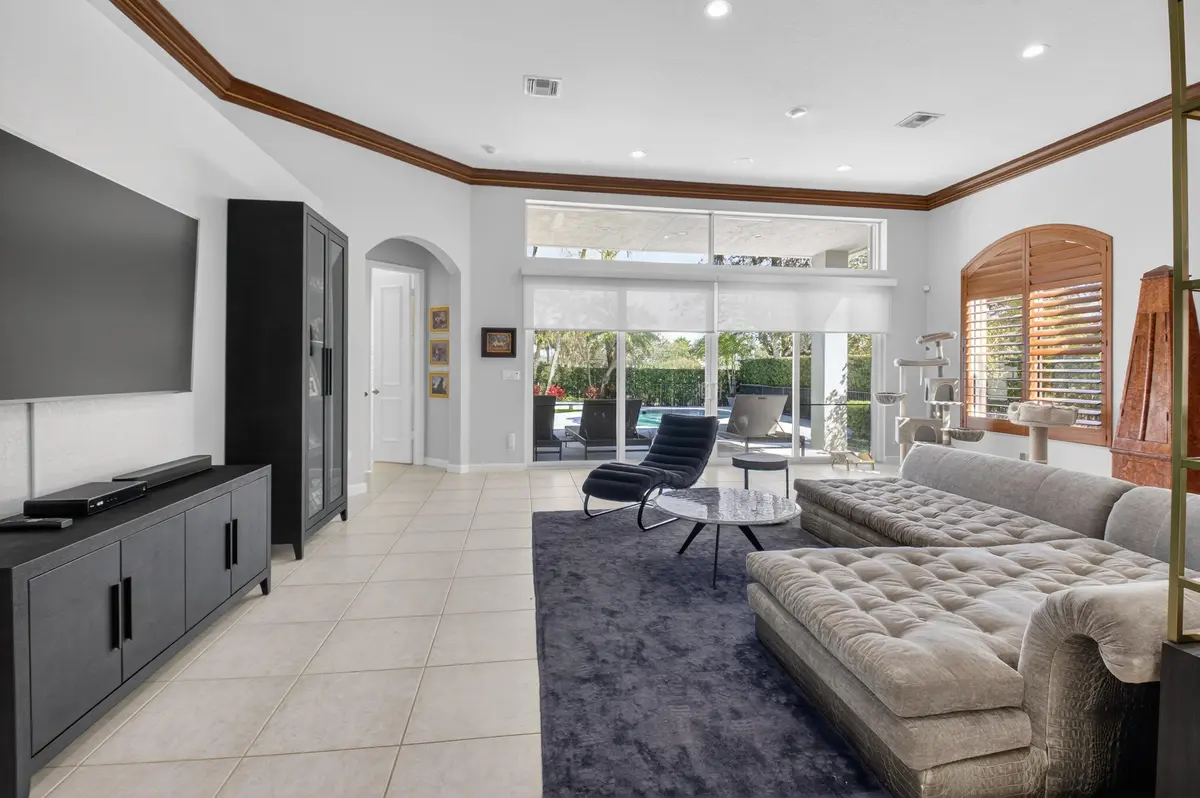 family room at 7961 Trieste Place, Delray Beach