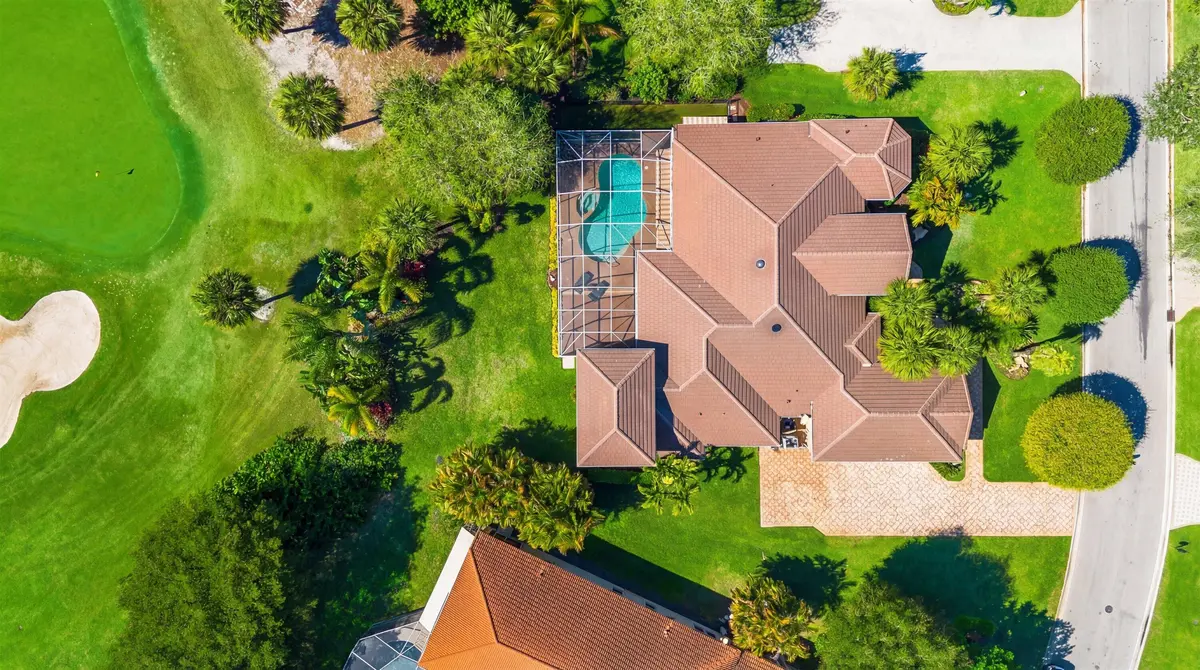 Overhead Aerial at 17104 Gulf Pine Circle, Wellington