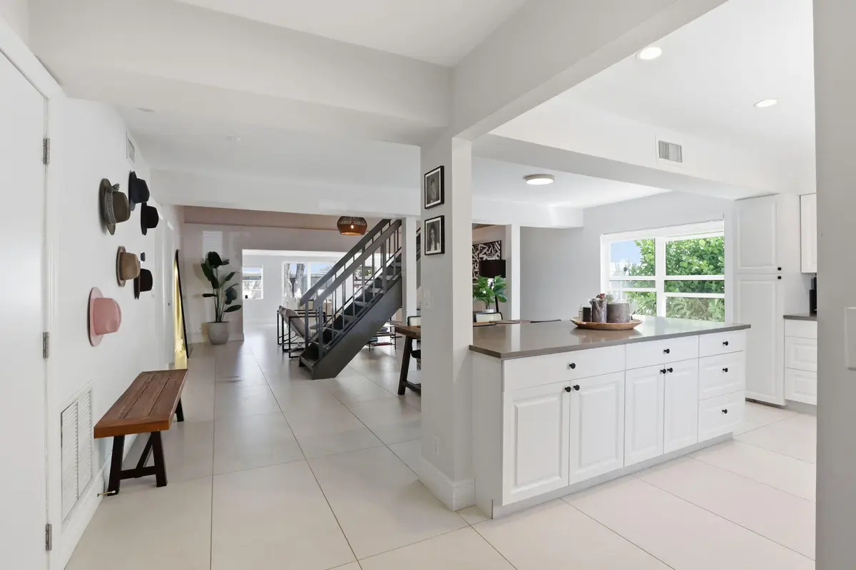 View from front door at 2522 Bessie Street, Delray Beach