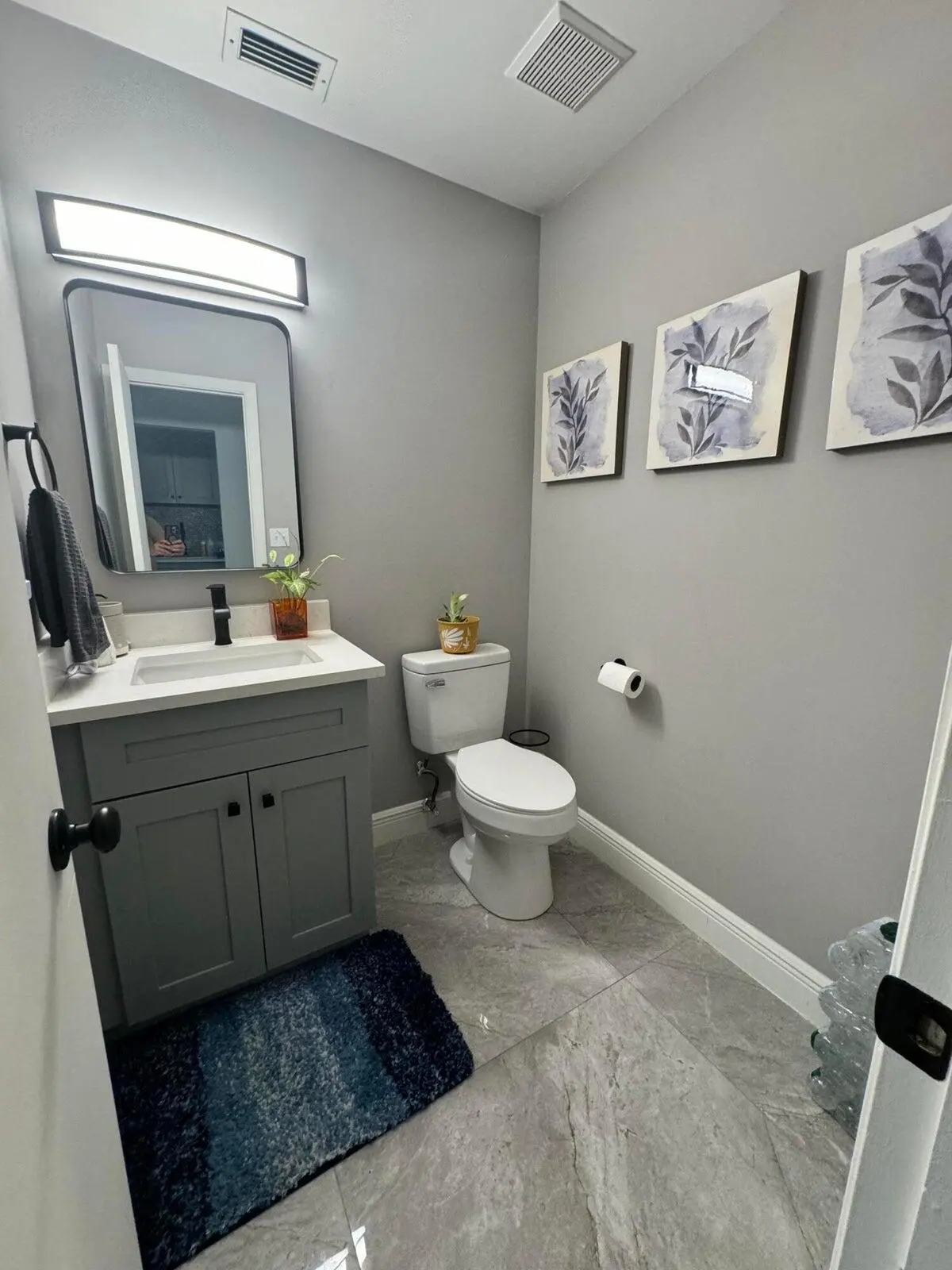 Half Bath at 163 Lake Susan Lane, West Palm Beach