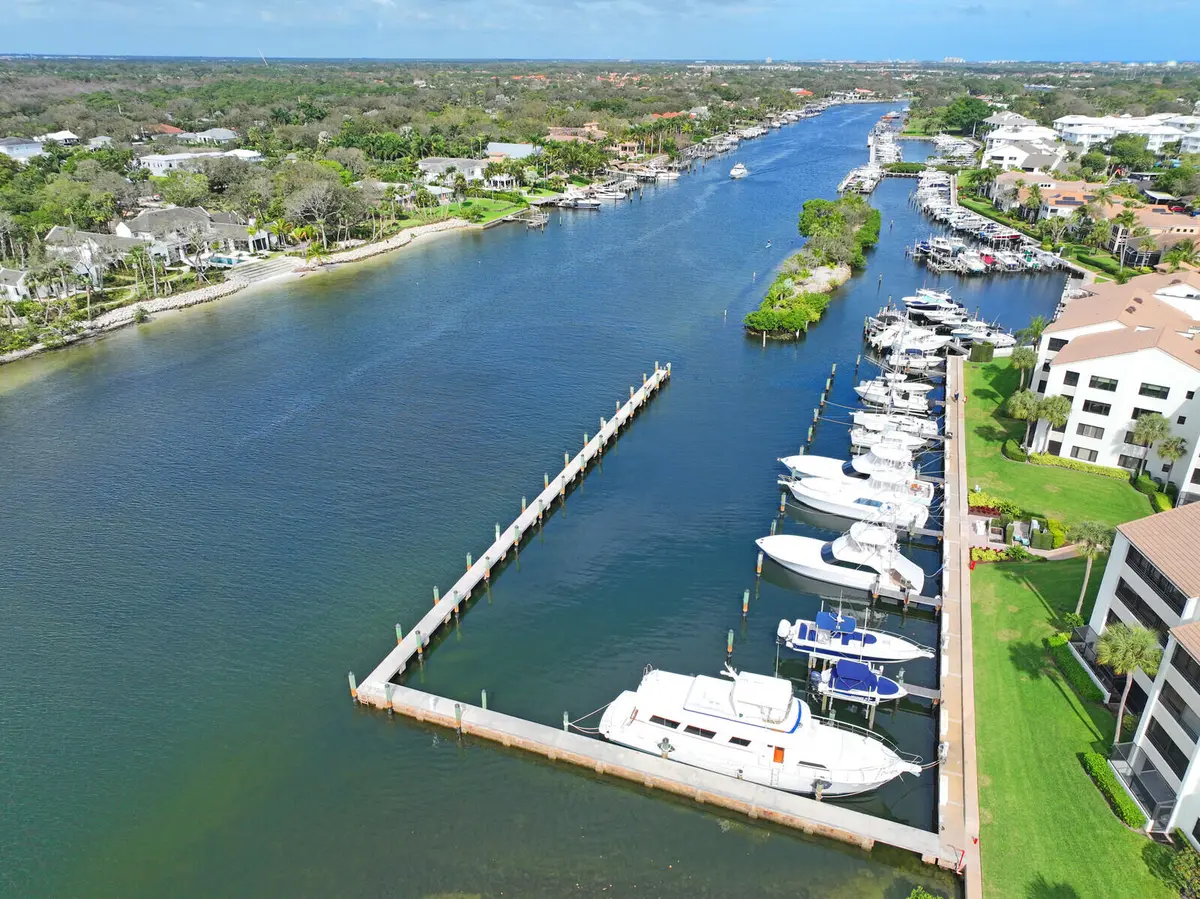 Aerial of Marina at 215 Oak Harbour Drive, Juno Beach