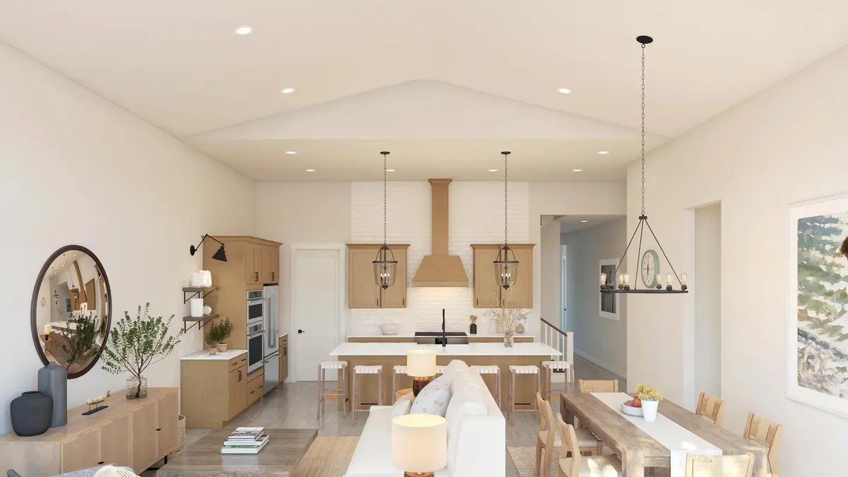 Great Room & Kitchen at 126 Parkside Way 7, Royal Palm Beach