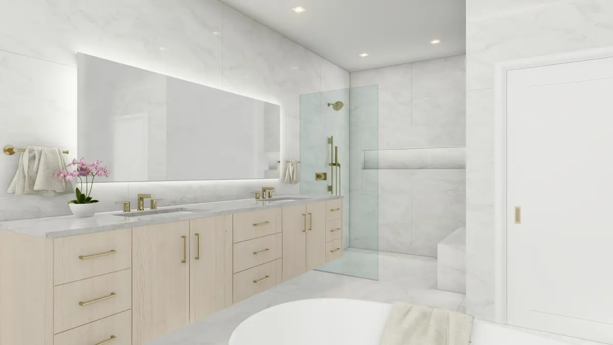 Master Bath_Cam1 at 7946 Villa D Este Way, Delray Beach