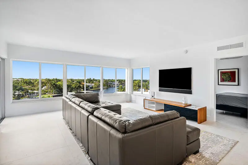 Living Room at 1000 Lowry Street 6b, Delray Beach