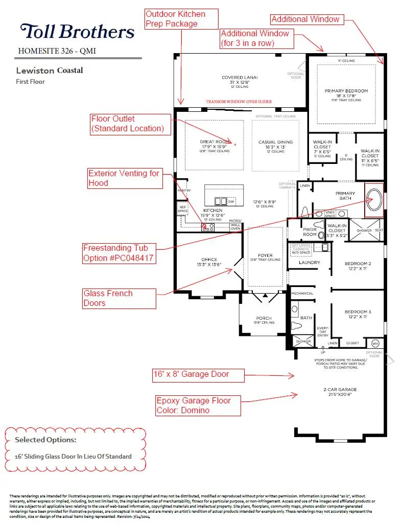 FLOORPLAN at 10112 Timber Creek Way, Palm Beach Gardens