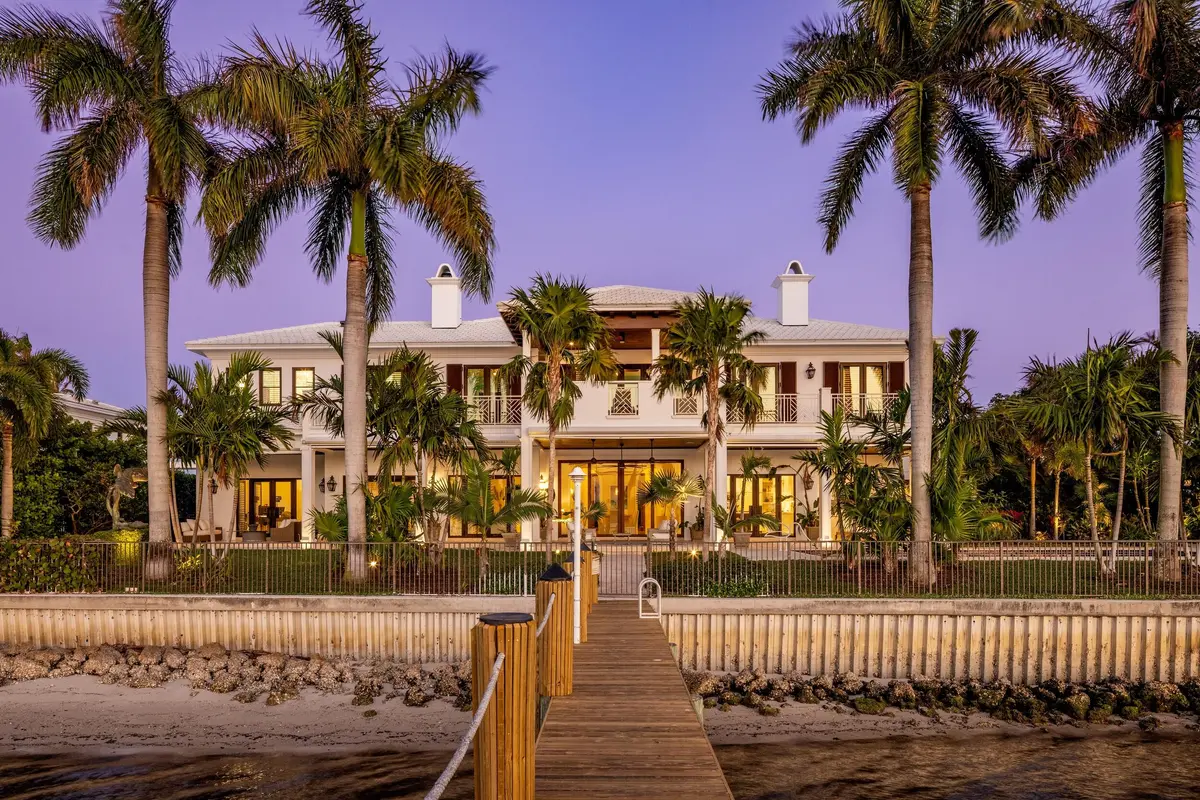 Twilight at 1675 Lands End Road, Manalapan