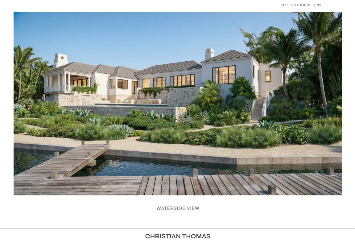 Digital Rendering at 87 Lighthouse Drive, Jupiter Inlet Colony