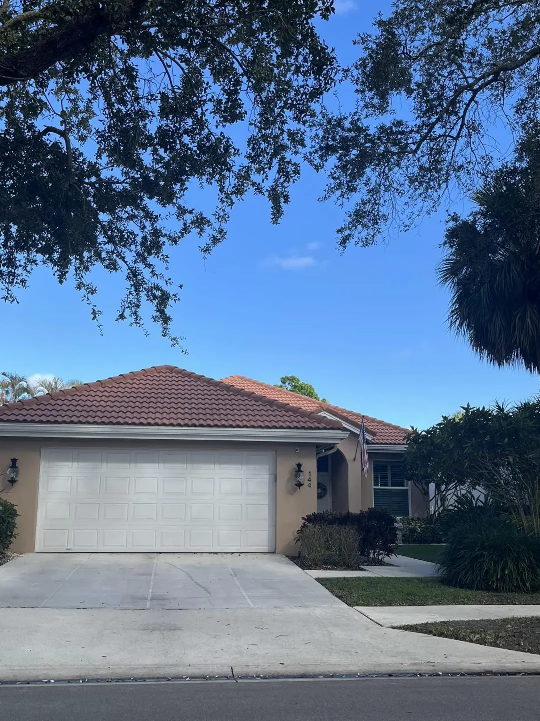 Front at 144 Hampton Circle, Jupiter