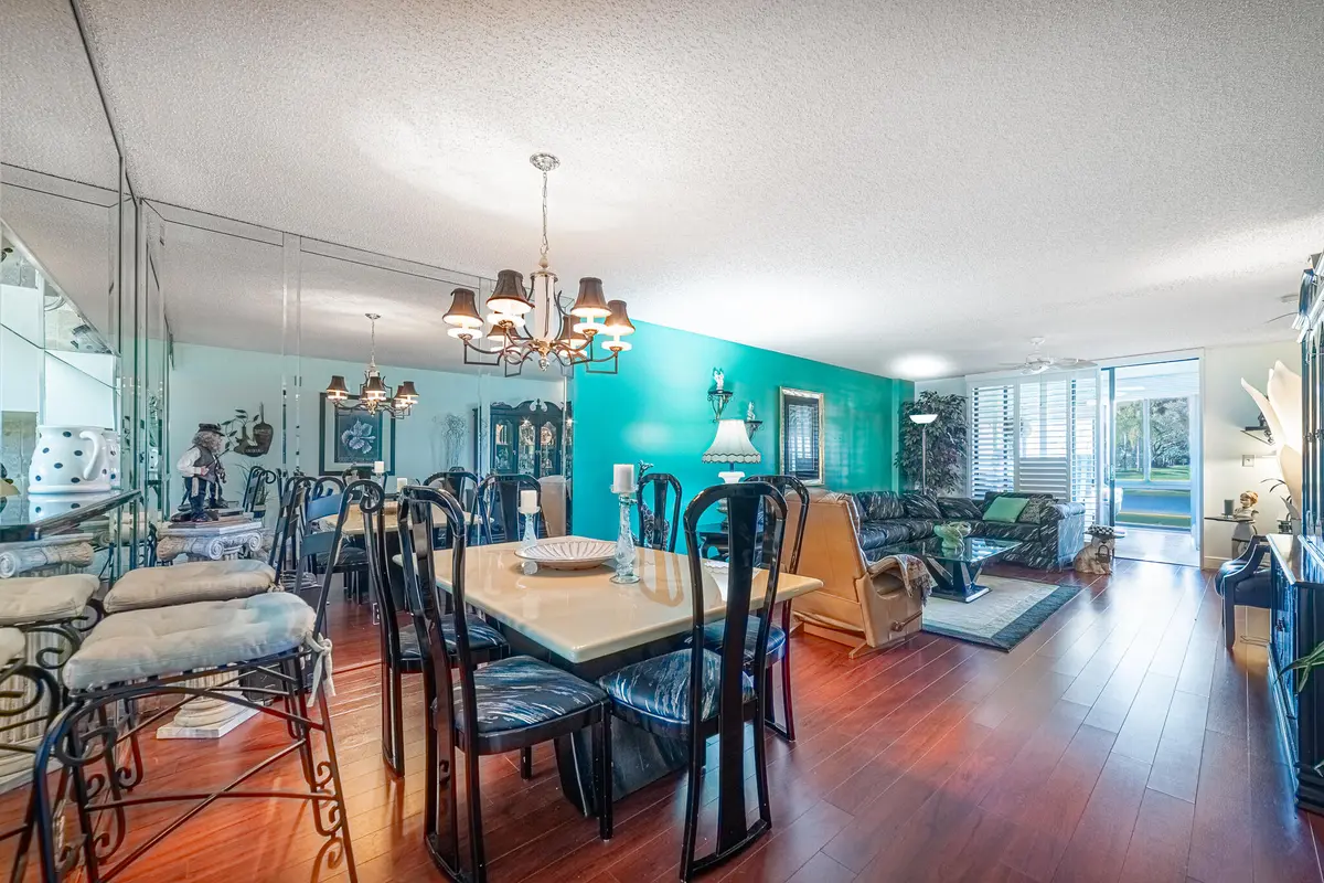 Living and Dining Areas at 15456 Pembridge Drive 111, Delray Beach