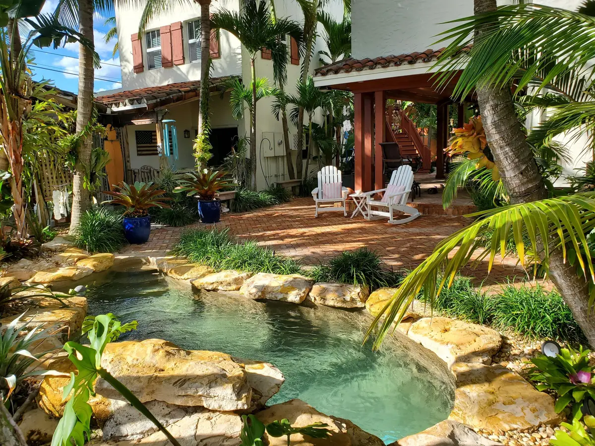 Pool and Common Area at 226 NE 1st Avenue Coco Palm Ste, Delray Beach