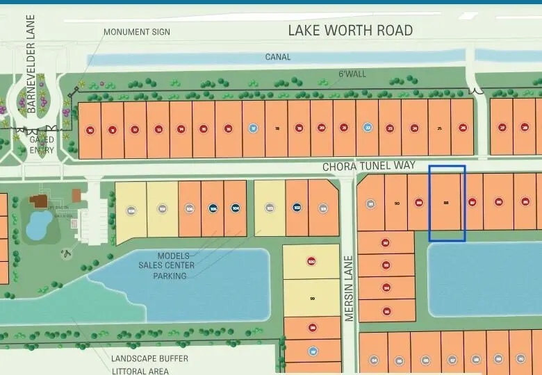 88 MAP at 9602 Chora Tunel Way Mystique 88, Lake Worth