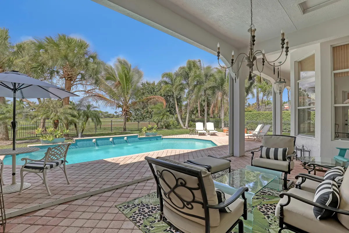 loggia/pool/golf (55) at 7807 Ironhorse Boulevard, West Palm Beach