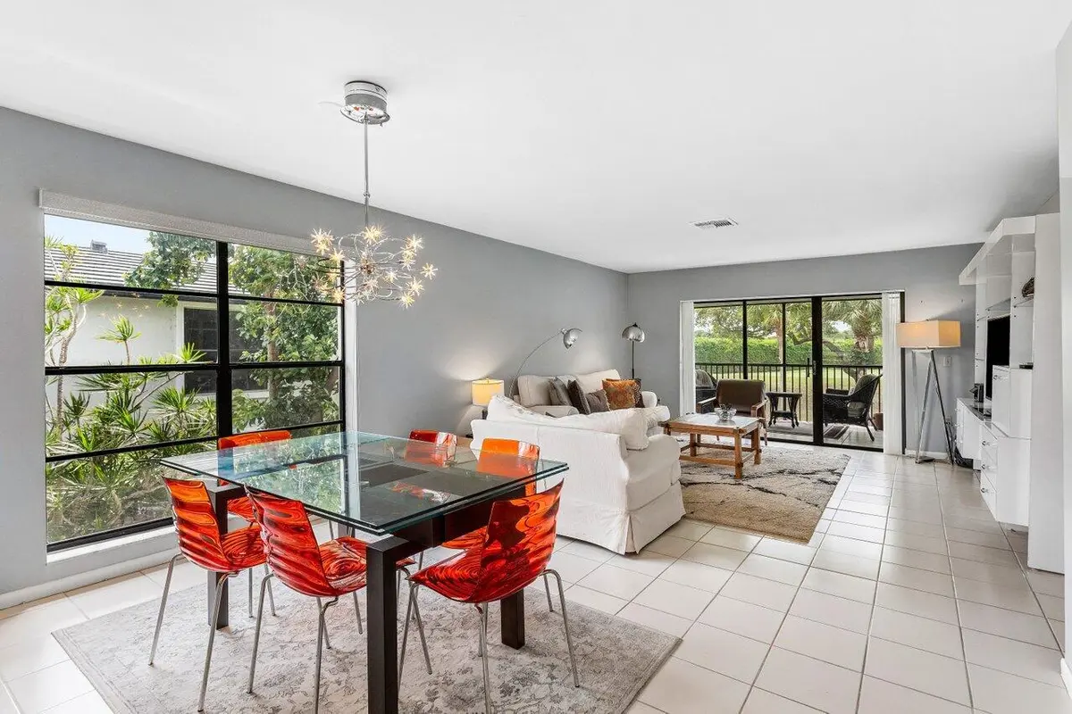 Dining Area at 20 Southport Lane B, Boynton Beach