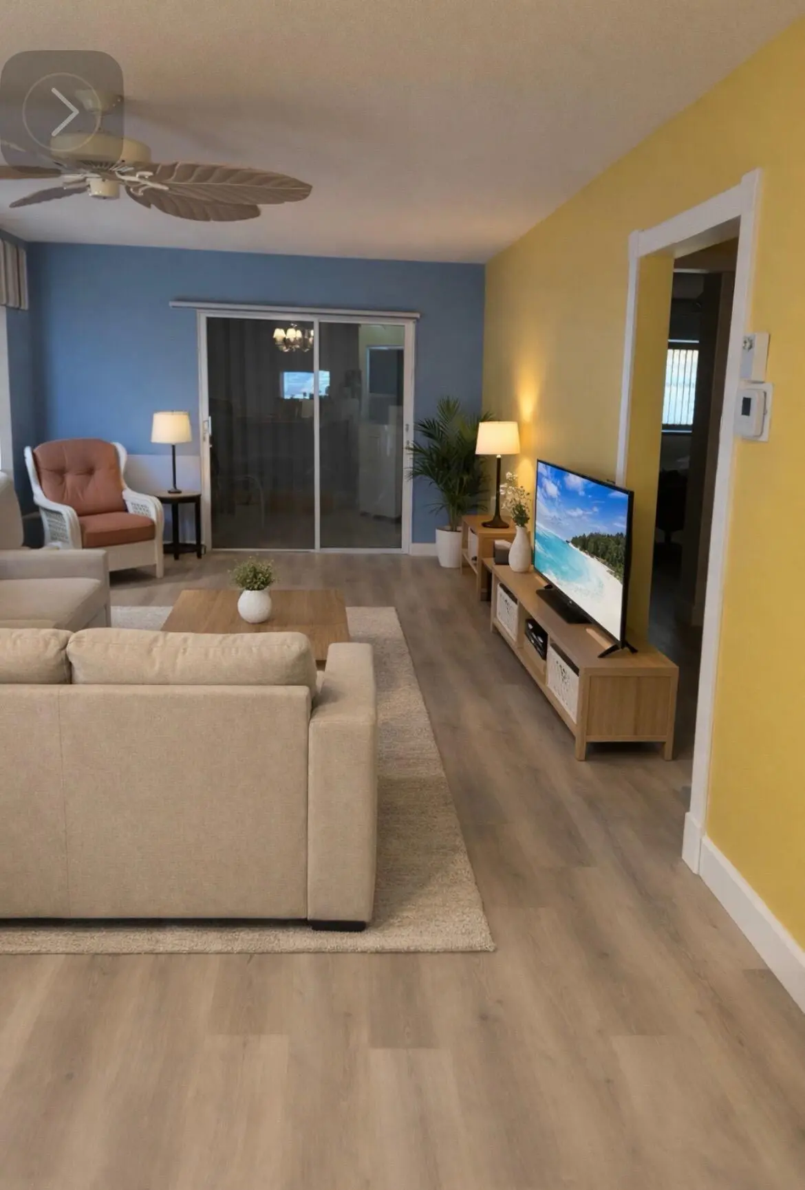 Living room at 5379 Mariesa Avenue, West Palm Beach