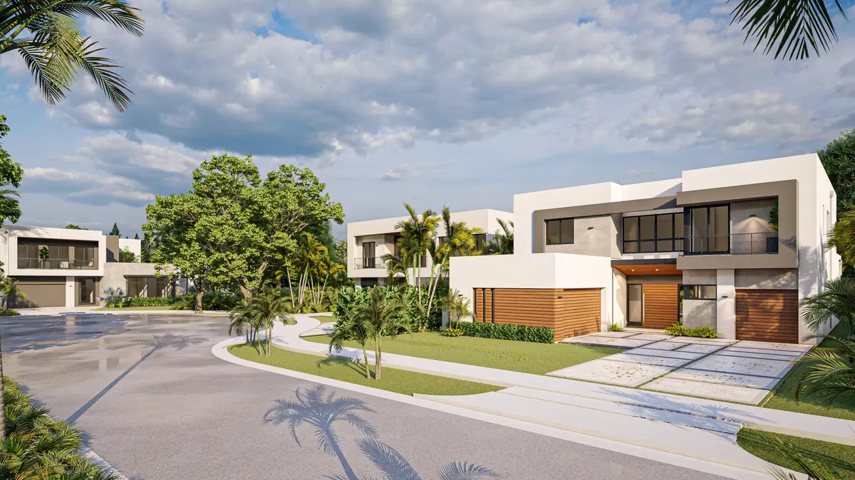 Street Rendering at 16670 Mosaic Place, Delray Beach