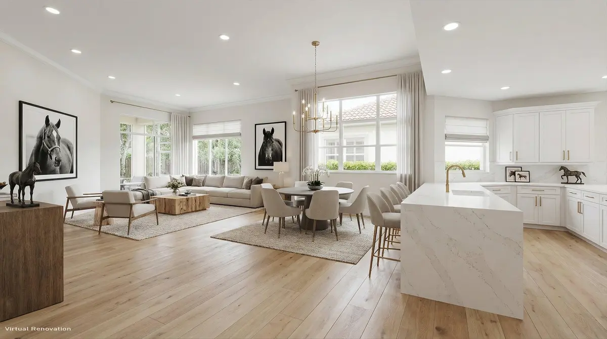 Virtual Renovation at 2451 Players Court, Wellington