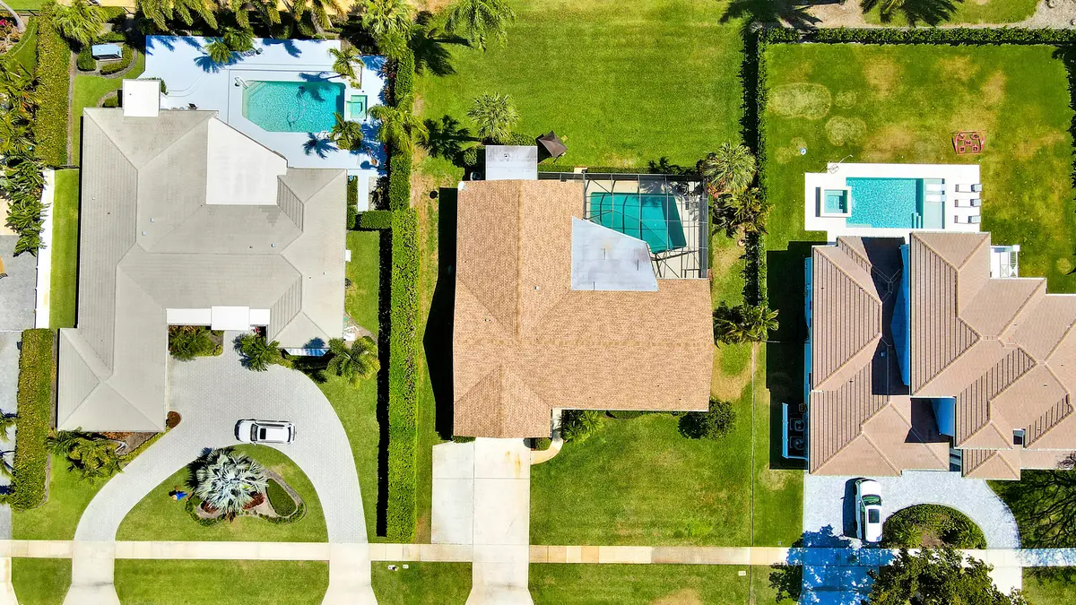 Aerial at 856 Country Club Drive, North Palm Beach