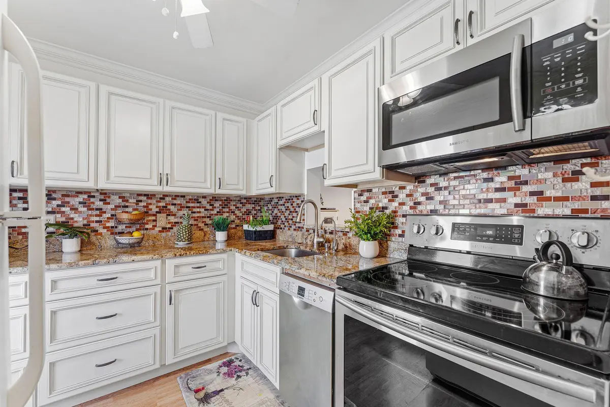 Beautiful White Kitchen at 2191 NE 1st Court 202, Boynton Beach