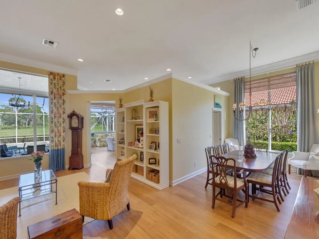living - formal dining at 7924 Links Way, Port St. Lucie