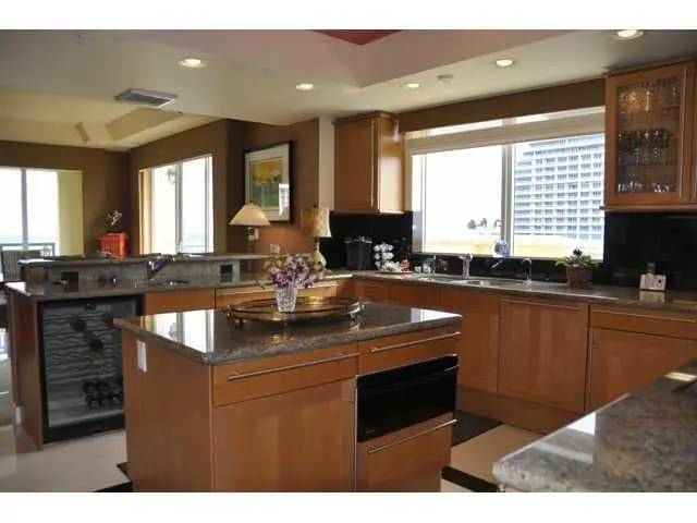 Kitchen at 209 N Birch Road 902, Fort Lauderdale
