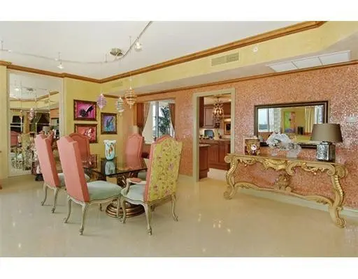 Dining Room at 3501 N Ocean Drive 7A, Hollywood