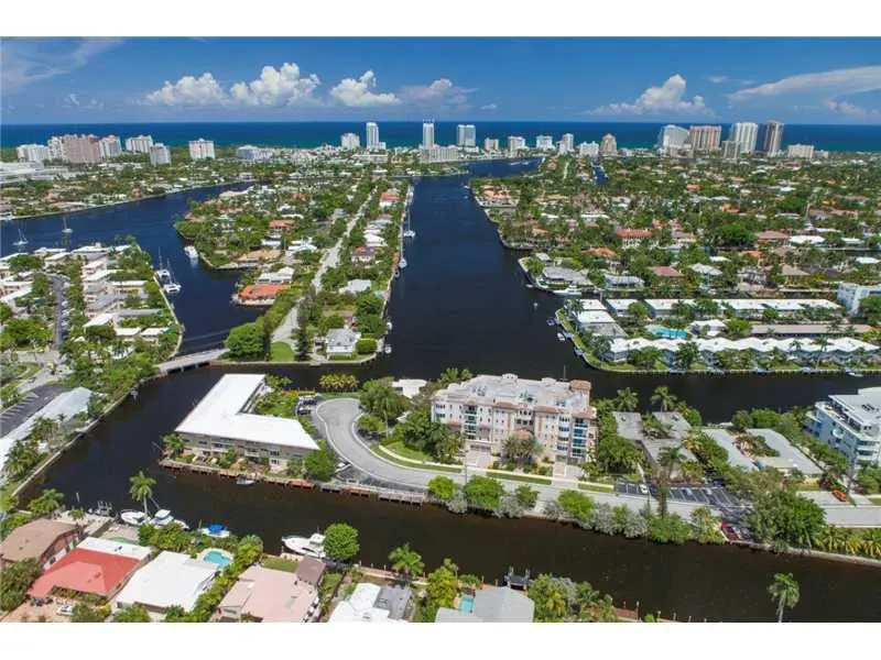 Aerial View at 516 Hendricks Isle PH 5B, Fort Lauderdale