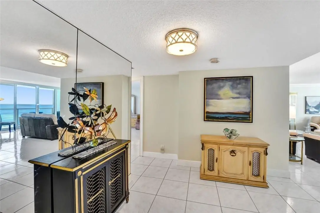 Foyer at 4300 N Ocean Boulevard 9K, Fort Lauderdale