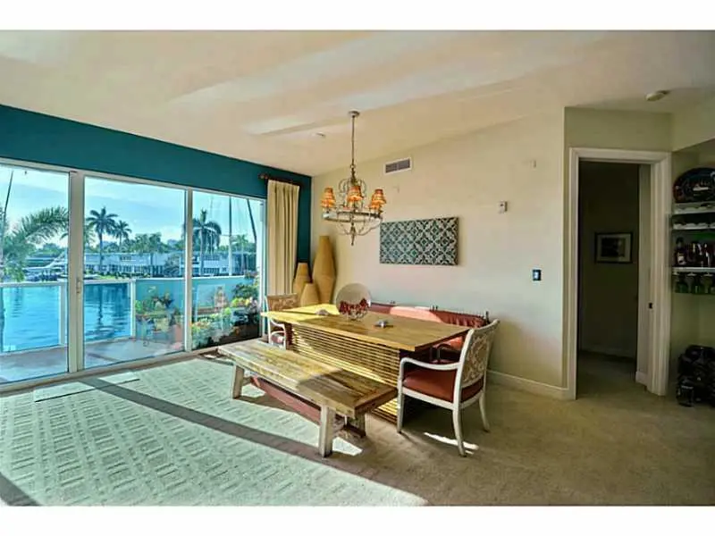 Dining Room at 516 Hendricks Isle 2B, Fort Lauderdale