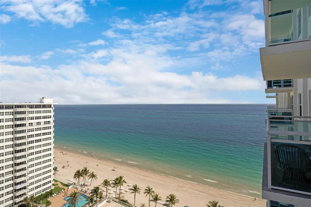 Ocean View from Balcony at 3900 Galt Ocean Drive 1714, Fort Lauderdale