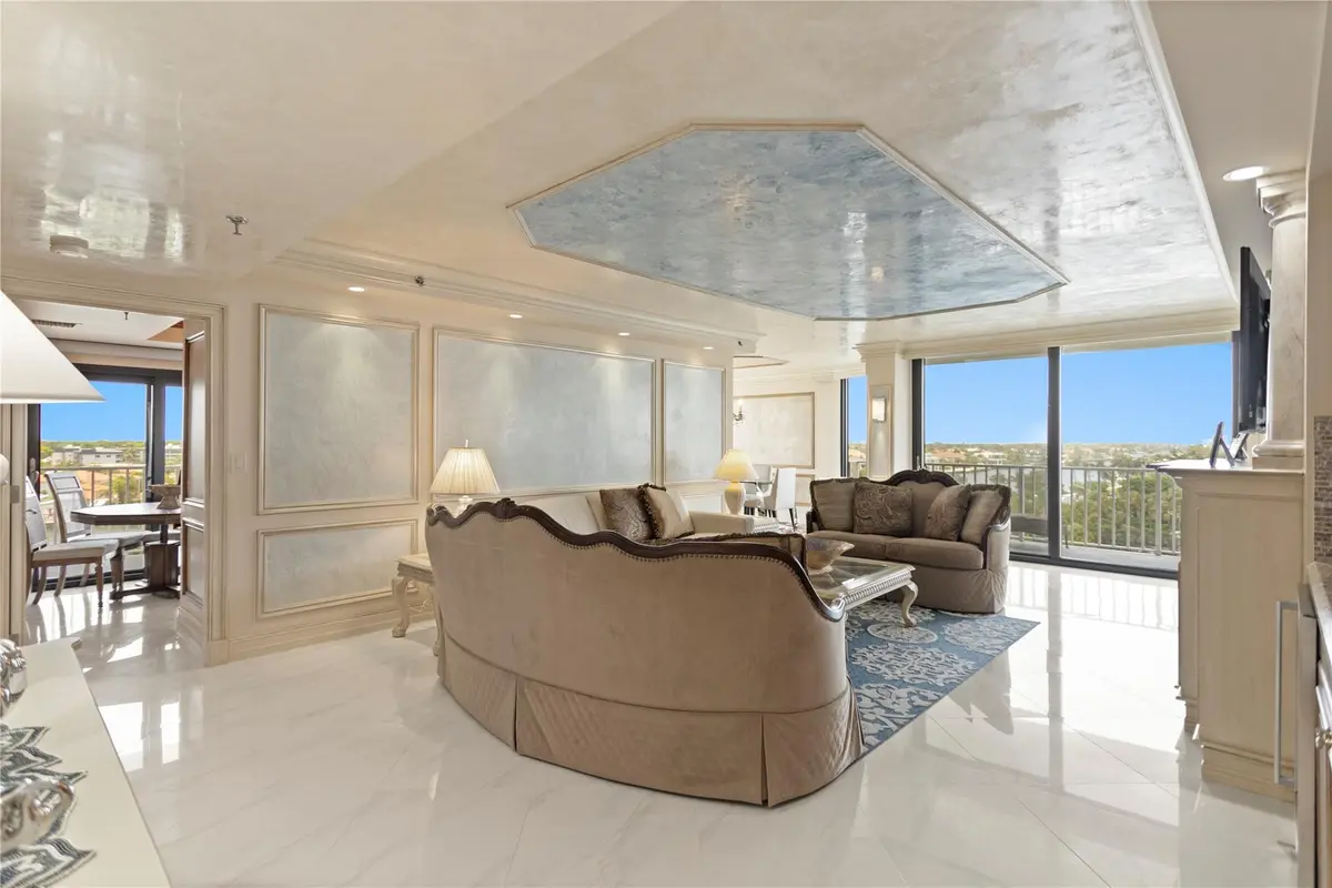 Specious Living Room at 2917 S Ocean Boulevard 501, Highland Beach