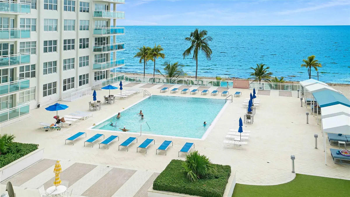 Balcony views at 3900 Galt Ocean Drive 407, Fort Lauderdale