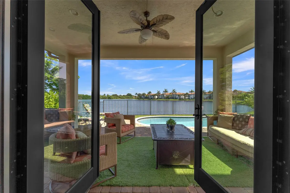 Lake View from the Living Room at 11330 SW 12th Street, Pembroke Pines