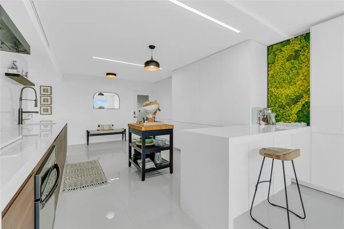 Kitchen - Lots of Pantry Space at 111 N Pompano Beach Boulevard 1114, Pompano Beach